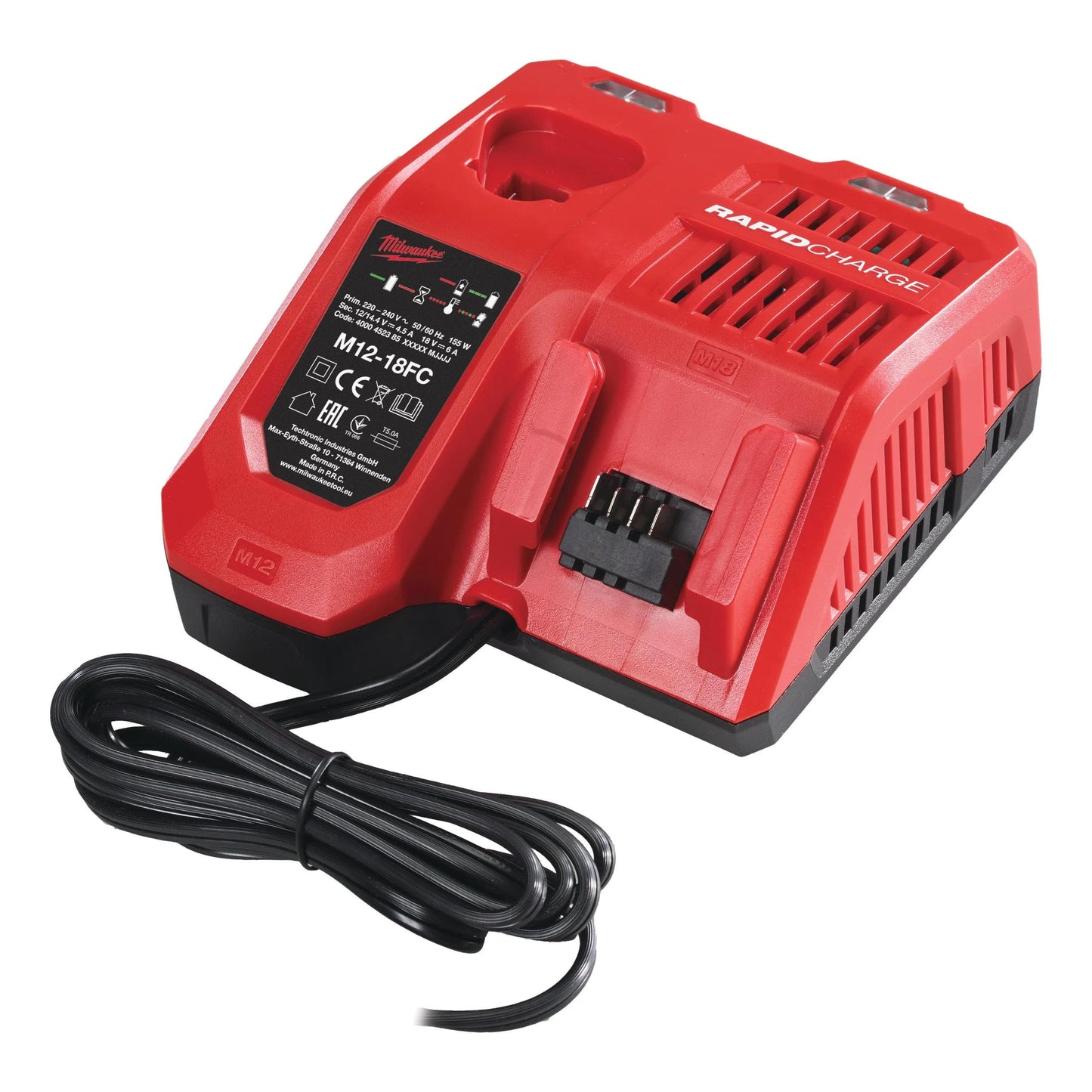 Kit batterie 5Ah e caricabatterie Milwaukee M18 NRGCR-502