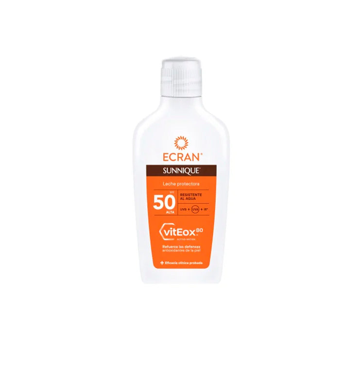 Latte solare protettivo leggero SPF 50 200ml SUNNIQUE ECRAN