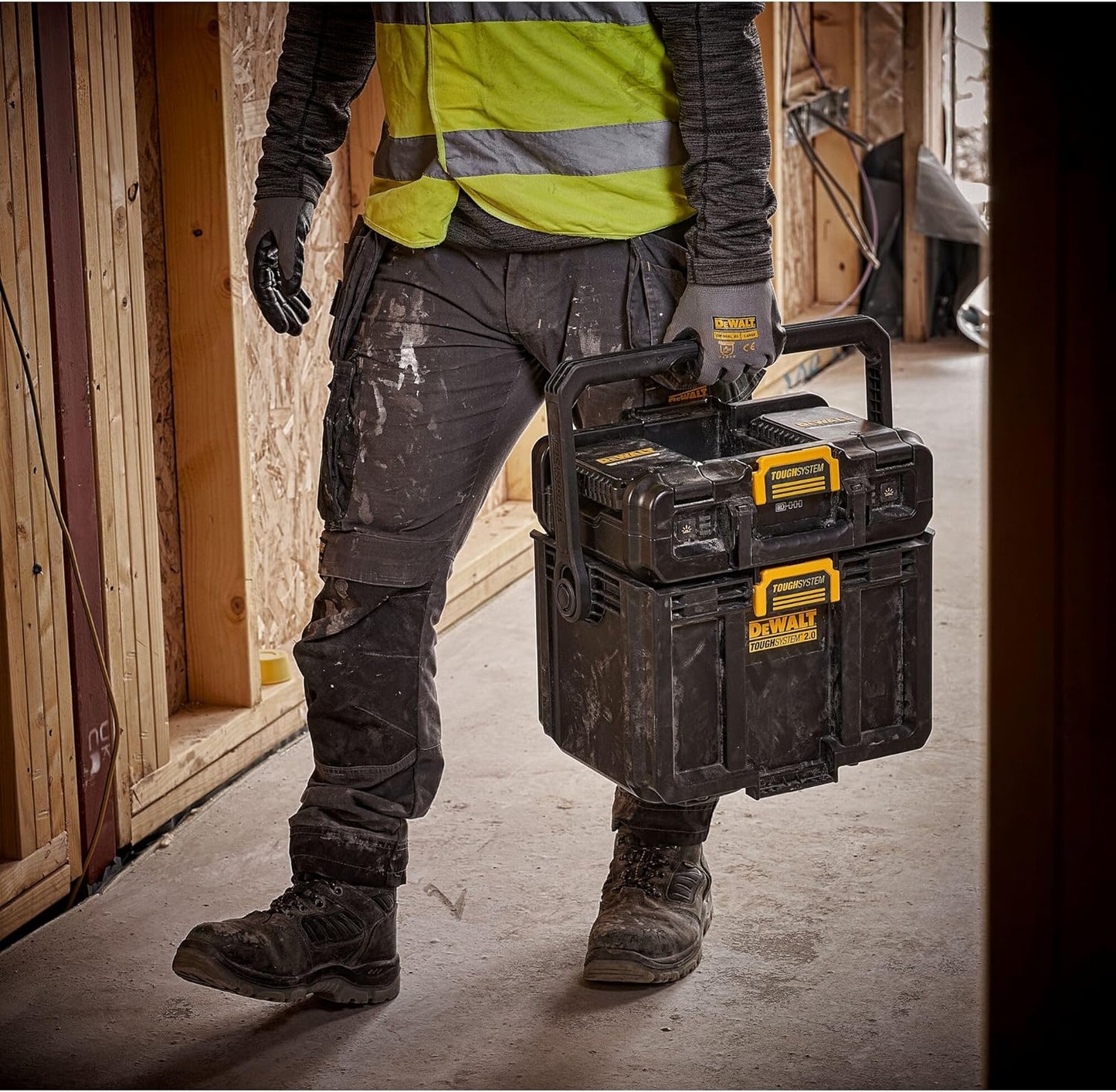 TOUGHSYSTEM 2.0 Scatola luminosa 2 in 1 Dewalt DWST08061