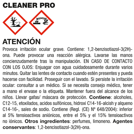 Fila CLEANER PRO Flacone detergente universale per pavimenti da 1 litro