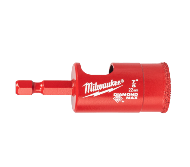 Milwaukee Diamond Max Punta esagonale 5-25 mm