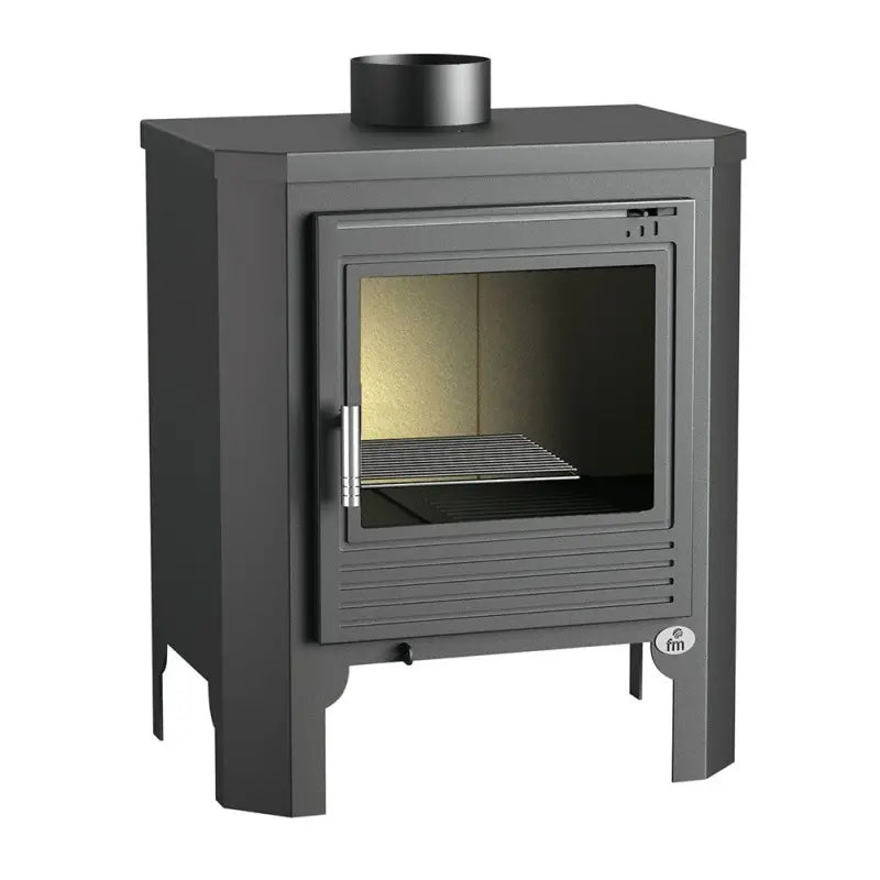 Stufa a legna frontale 57x40x71,7 cm EDM