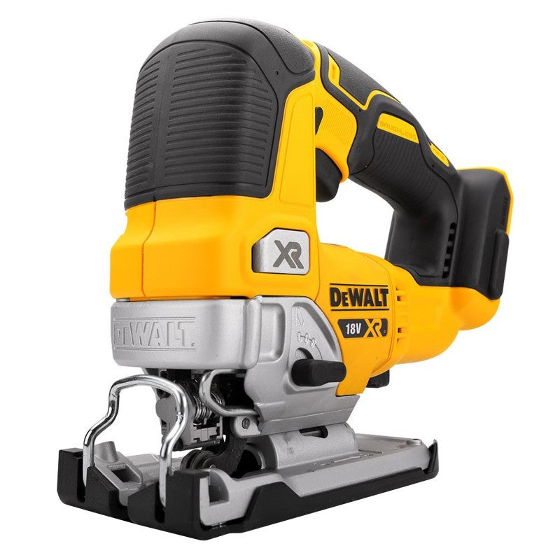 Caladora a batería Dewalt sin escobillas XR 18V 135mm con maletín y 2 baterías 5Ah DCS334P2