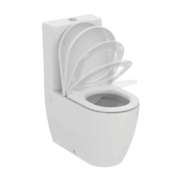 Inodoro completo a pavimento con montaje a pared Ellisse Ideal Standard T569601