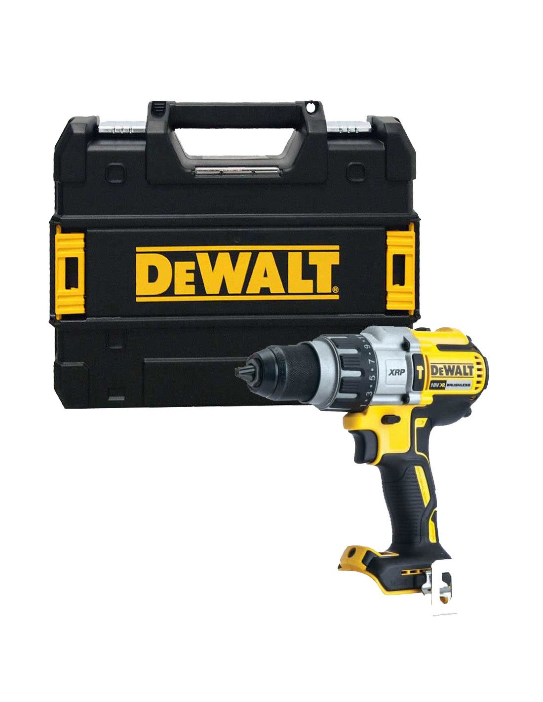 Taladro Percutor sin escobillas DCD996NT 18V XRP con maletin Dewalt DEWALT - 1