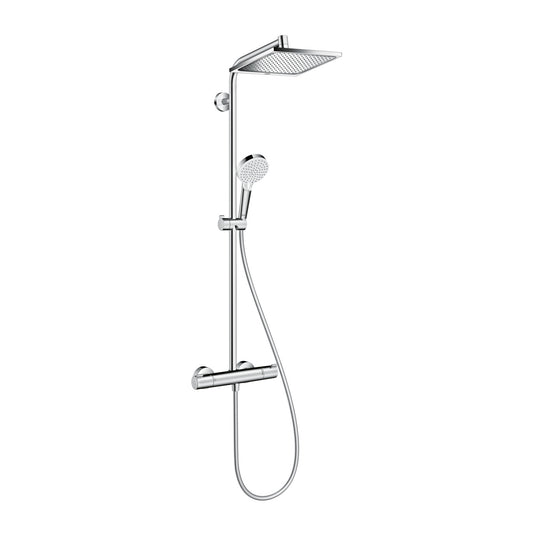 Set doccia termostatico Crometta E 240 1 getto Cromo Hansgrohe