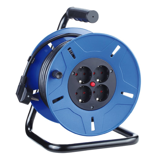 Prolunghe con protezione termica 3×1,5 mm 25 m 4 prese EDM