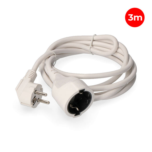 Prolunga con 1 presa 2P+T 16A 250V~ 3 m DI CAVO H05VV-F 3G1,5mm² EDM
