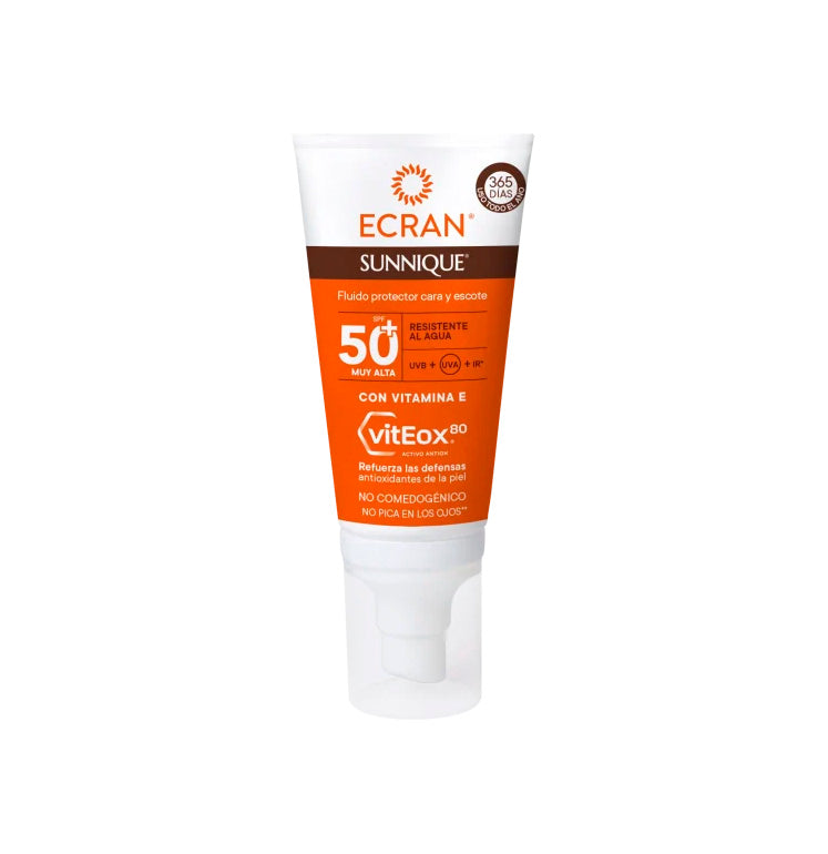 Protezione viso ultraleggera SPF 50+ 50ml SUNNIQUE ECRAN