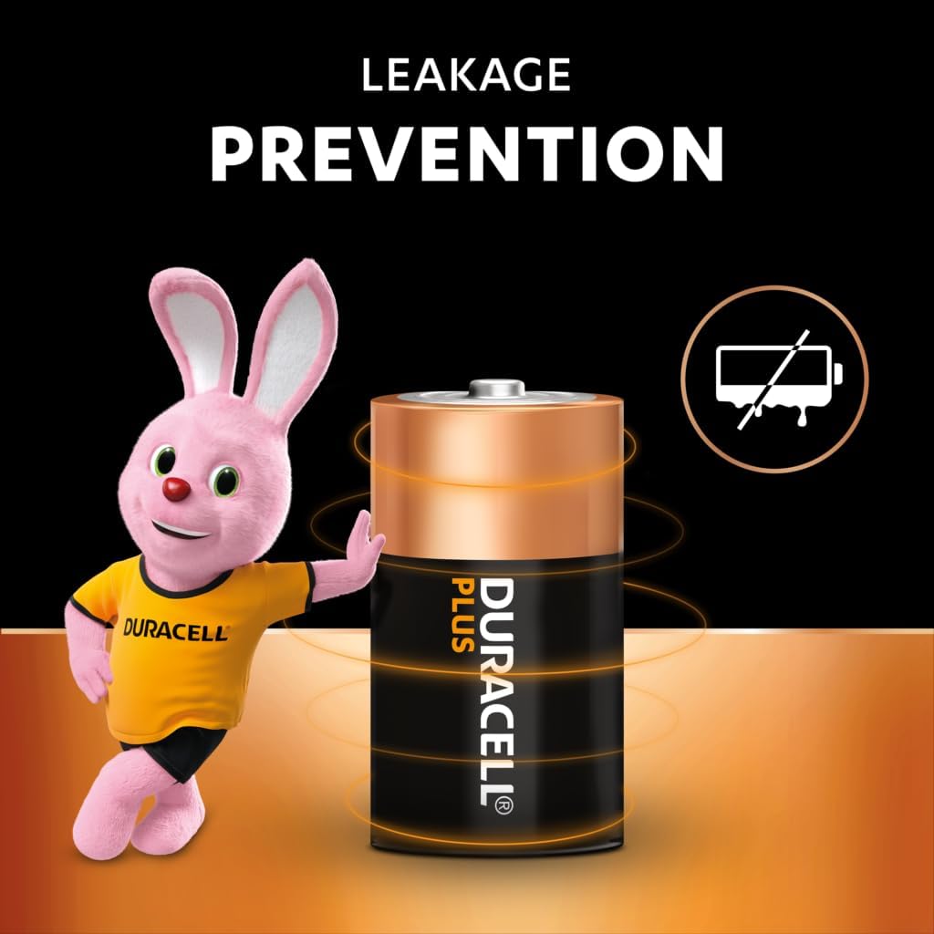 Paquete 2 Pilas alcalinas Duracell Plus Power C