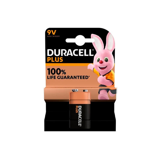 Pila alcalina Duracell Plus Power 9 V