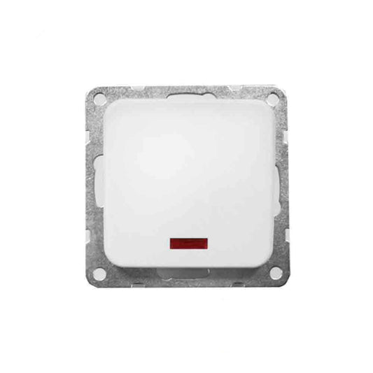 Interruttore da incasso luminoso serie Term 70x35x70mm EDM