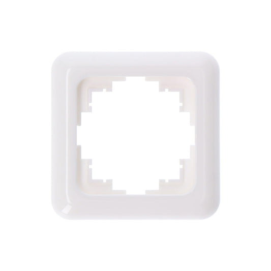 Marco de empotrar Serie Term Blanco 80x80mm EDM 65320