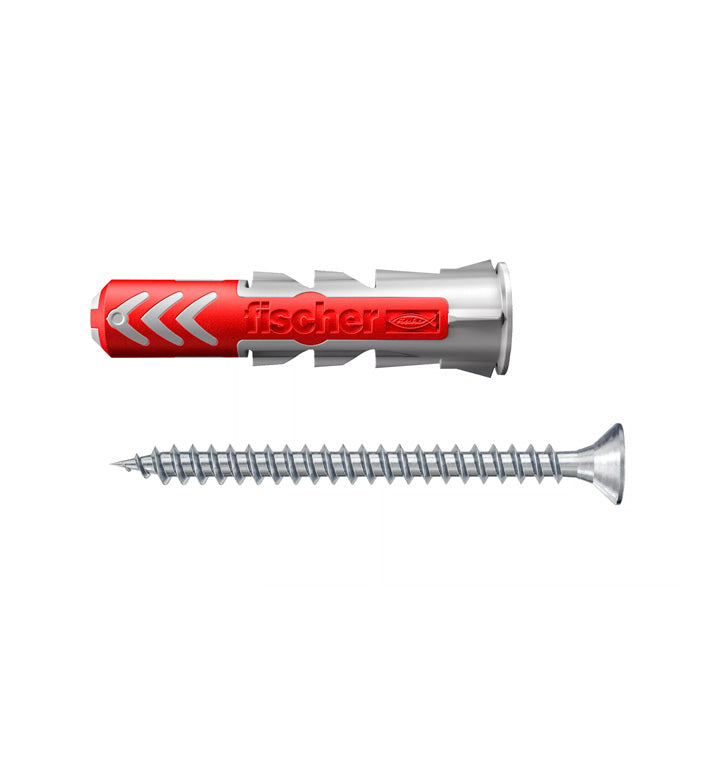 Caja Taco Duopower 6x30S + Tornillo Fischer 50uds