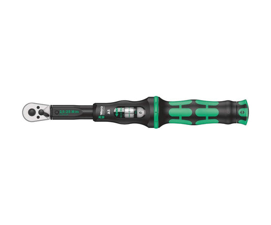 Chiave dinamometrica con cricchetto reversibile 2,5-25Nm Wera Click-Torque A 5 rif.075604