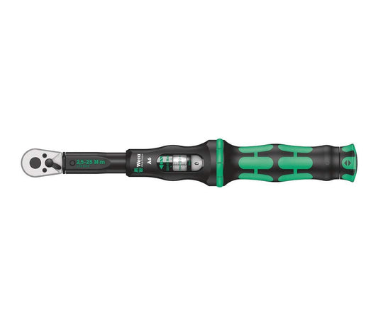 Chiave dinamometrica con cricchetto reversibile 2,5-25Nm Wera Click-Torque A 6 rif.075605