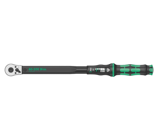 Chiave dinamometrica con cricchetto reversibile 40-200Nm Wera Click-Torque C 3 rif.075622