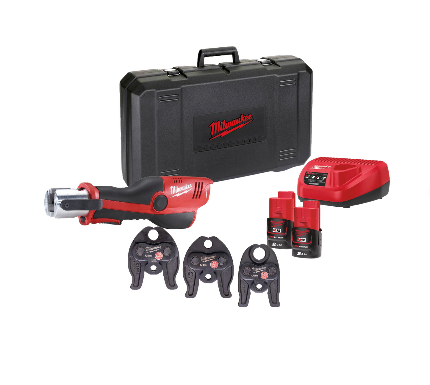 Prensadora hidáulica subcompacta M12 Force Logic Milwaukee M12 HPT-202C U-SET