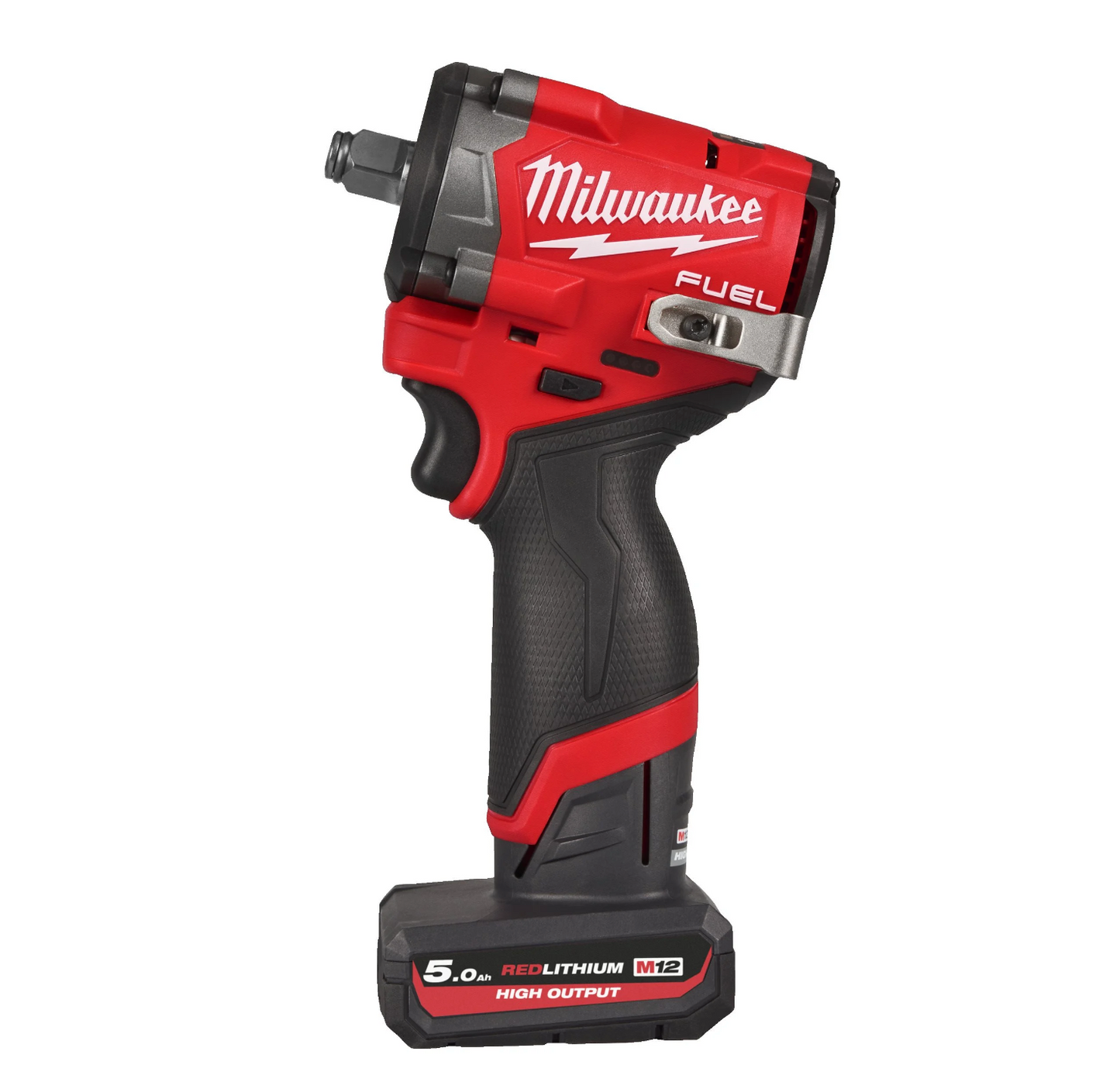 Llave de impacto M12 + 2bat 5.0Ah + Cargador + Maletin Milwaukee M12 FCIWF12G3-502X