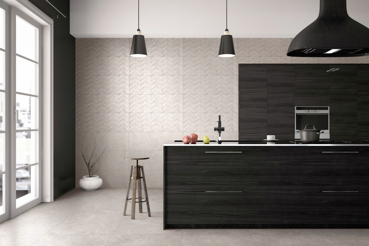 Caja 1,08m2 Work Grey Adz C3 60x60cm Marazzi