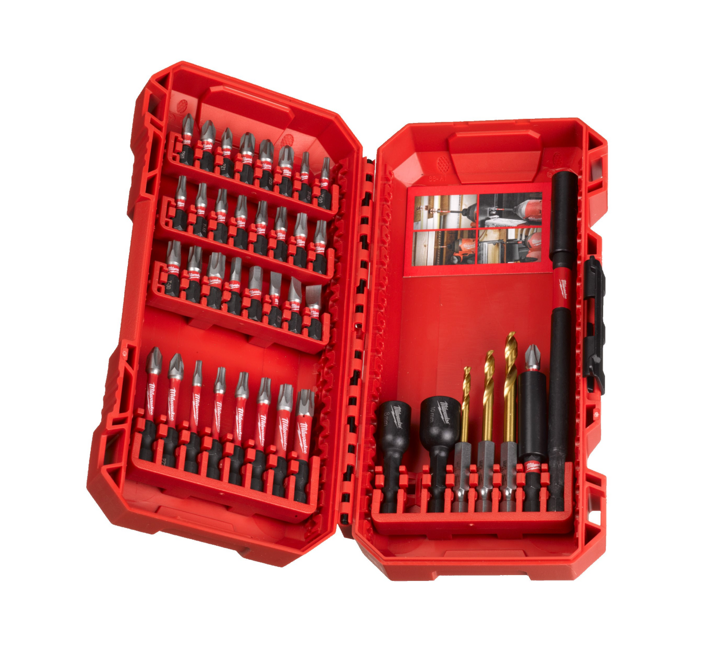 Estuche 40 piezas SHOCKWAVE Impact Duty Milwaukee