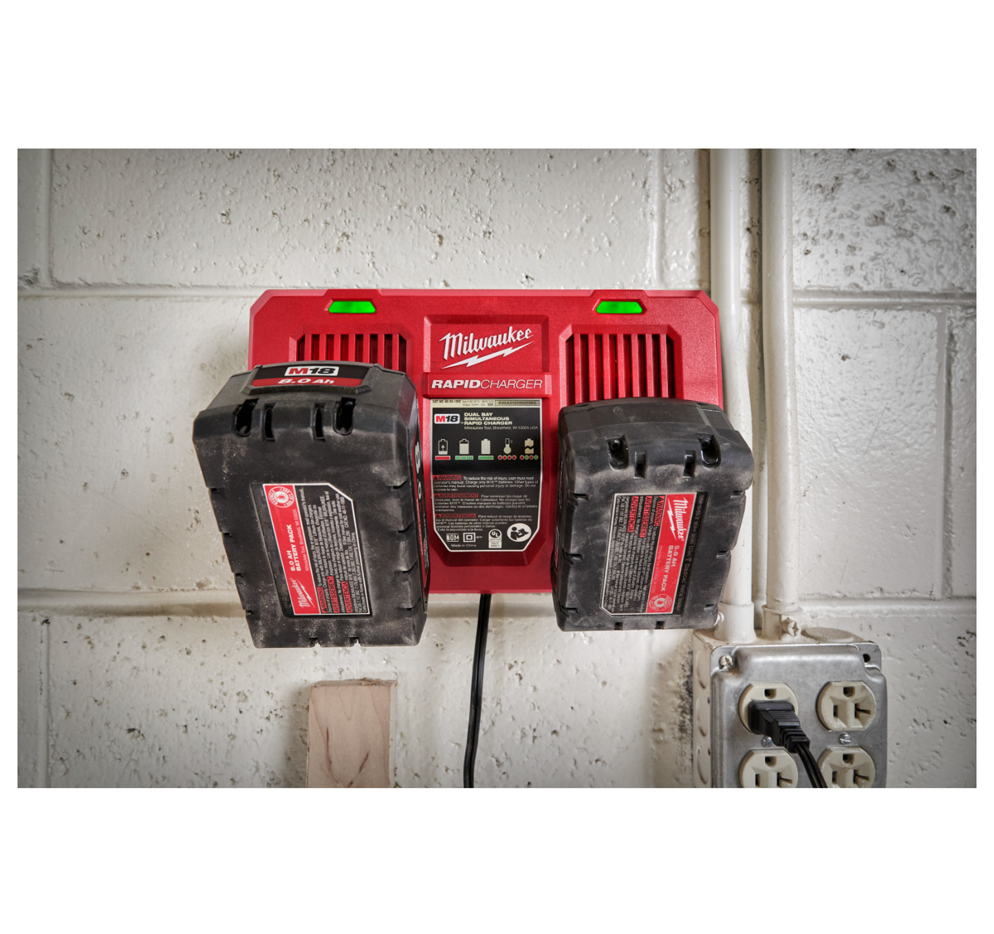 Cargador Doble M18 Milwaukee M18 DFC