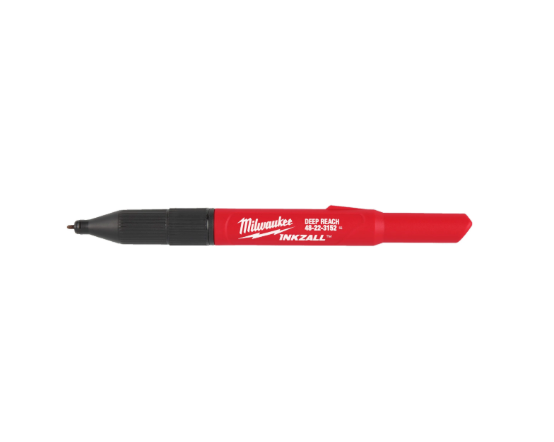 Marcador ultrafino de largo alcance Negro Inkzall Milwaukee