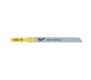 Confezione da 5 lame per seghetto alternativo per piani di lavoro e laminati, 75x2,5 mm, tipo T 101 BR, Milwaukee