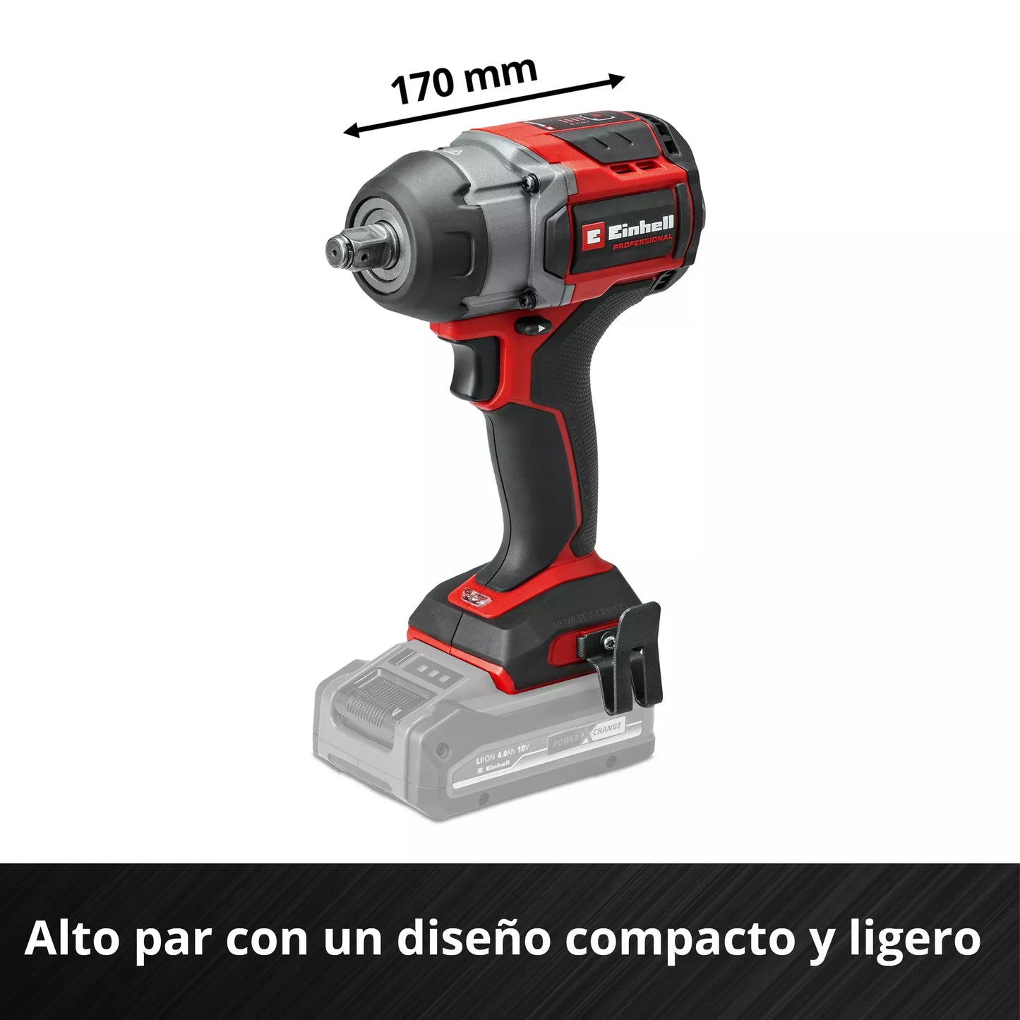Llave de impacto 1/2 18V 750Nm TP-CW 18/750-C Li BL - Solo Einhell