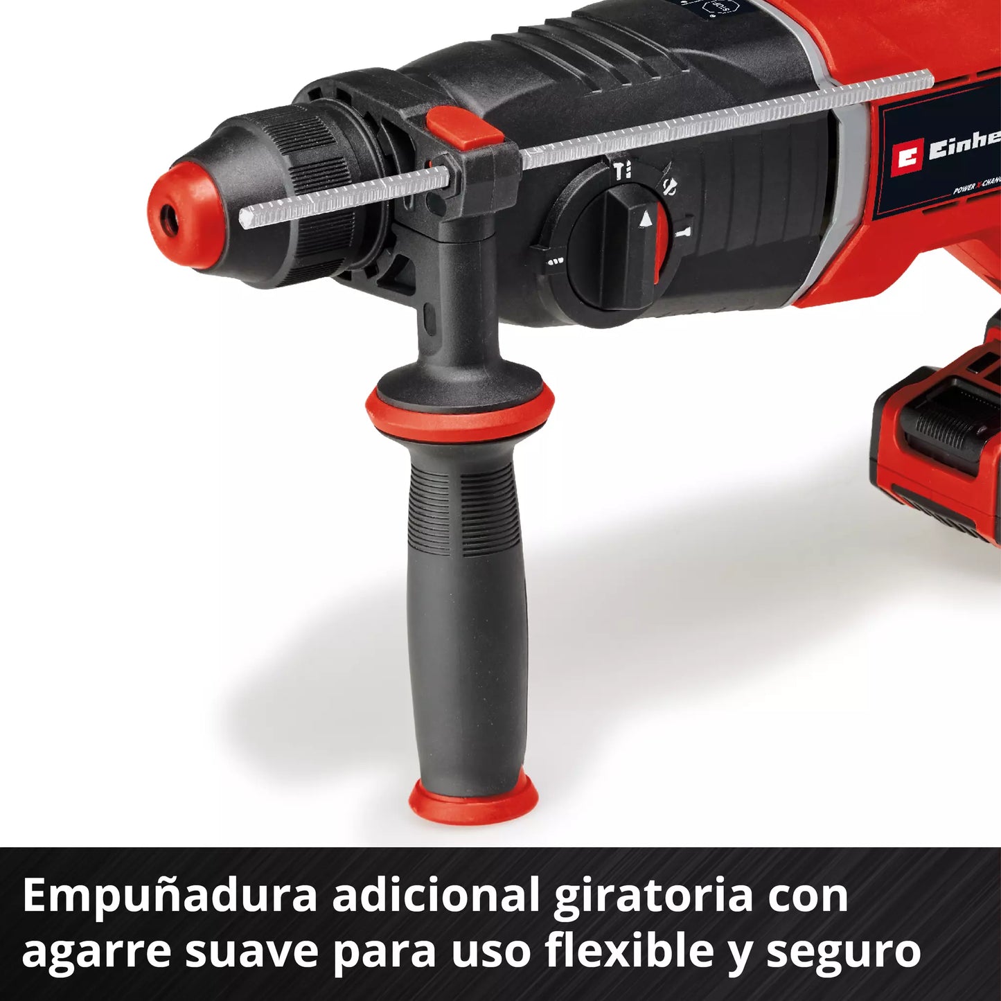 Martillo perforador 18V SDS-Plus 2,6J con maletín Einhell TP-HD 18/26 D Li BL - Solo