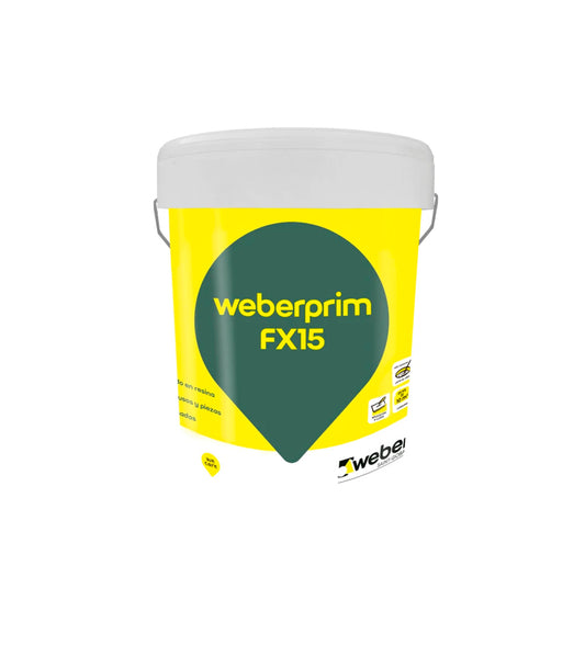Resina aggrappante per supporti non porosi 20kg Weberprim FX15