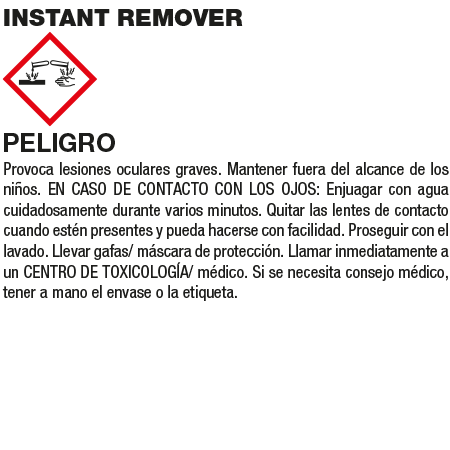 Fila INSTANT REMOVER Detergente istantaneo Spray per giunti cementizi freschi 750ml