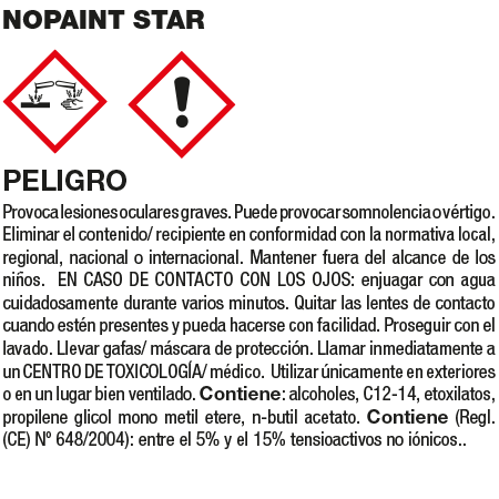 Bottiglia detergente per graffiti 1L Fila NOPAINT STAR