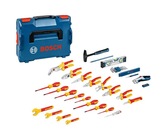 Set da elettricista VDE da 37 pezzi in valigetta L-BOXX Bosch