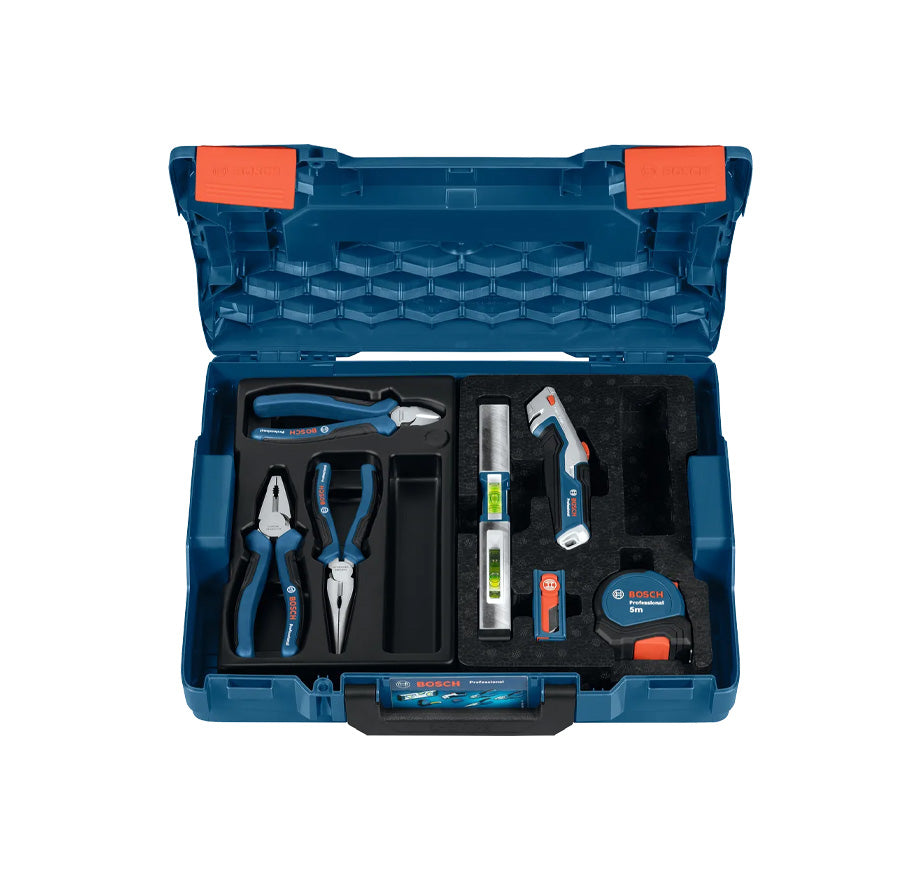 Set di 16 utensili manuali con valigetta Pro Bosch