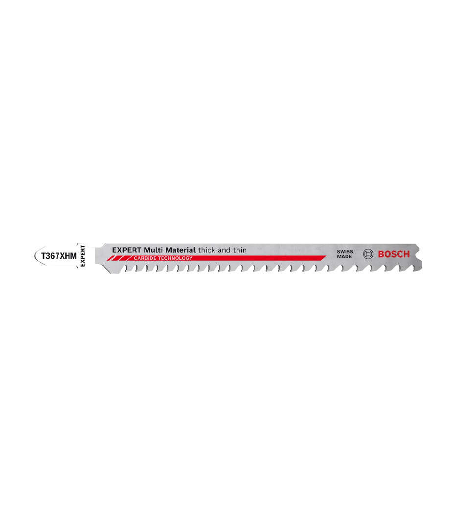 Hoja de sierra de calar Expert Mutli Material 132mm T 367 XHM 3uds Bosch