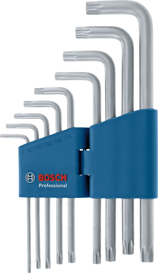 Juego de 9 llaves Allen Torx Pro Bosch
