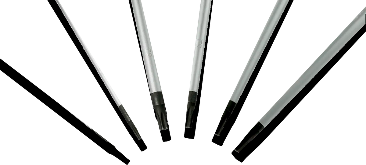 Set de 6 destornilladores SL/PH PRO Bosch
