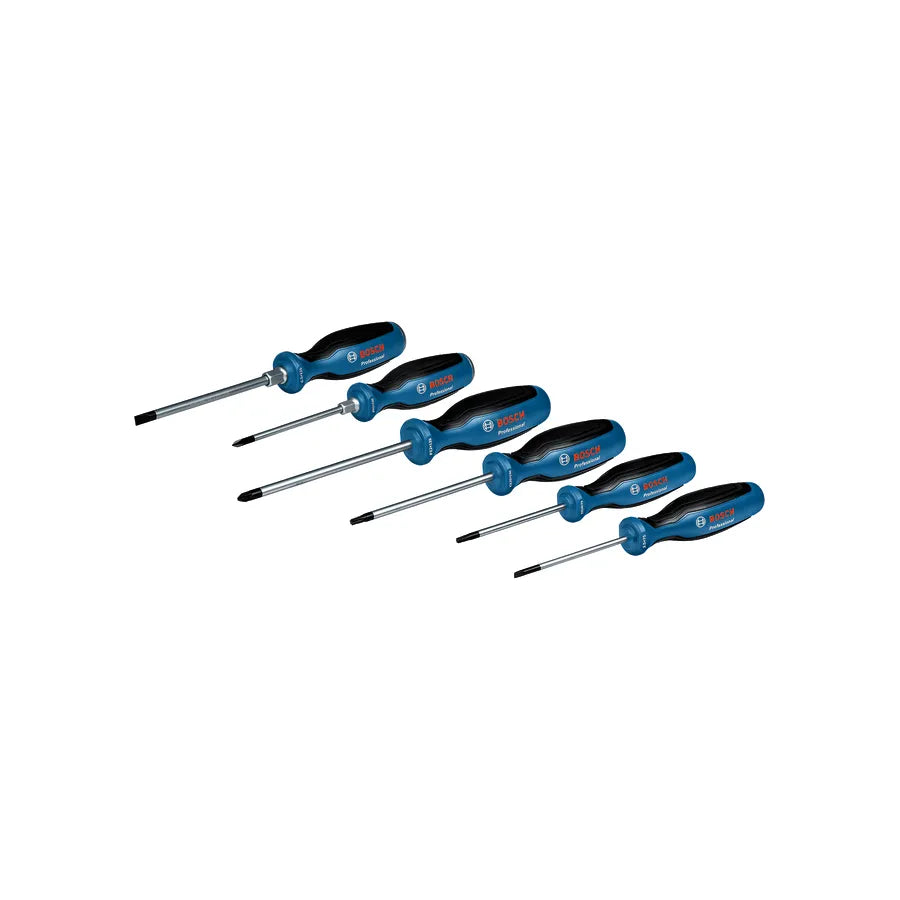 Set di 6 cacciaviti SL/PH/PZ/TX PRO Bosch