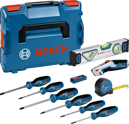 Set di cacciaviti e utensili manuali da 19 pezzi con valigetta PRO Bosch