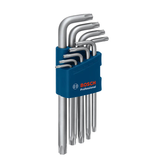 Set di 9 chiavi a brugola Torx professionali Bosch