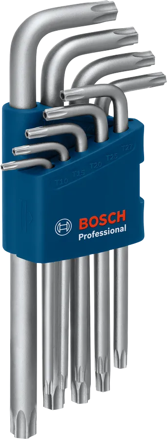 Juego de 9 llaves Allen Torx Pro Bosch