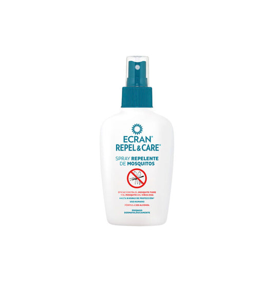 Spray repelente mosquitos formato viaje 100ml ECRAN REPEL&CARE