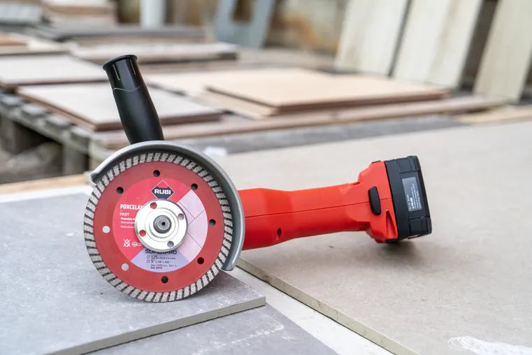 Disco diamantato per gres porcellanato Turbo -TCR 115 mm SUPER PRO Rubi