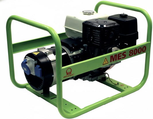 Generatore a benzina 230V 50Hz MES8000 Pramac